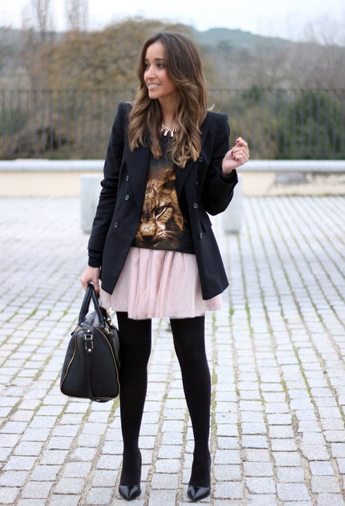 How To Wear Skirts During Winter