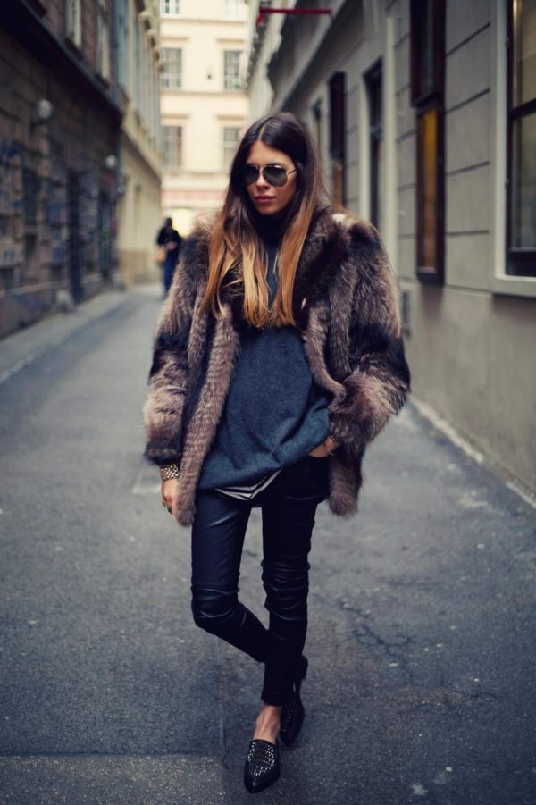 Faux Fur Coats For Stylish Winter