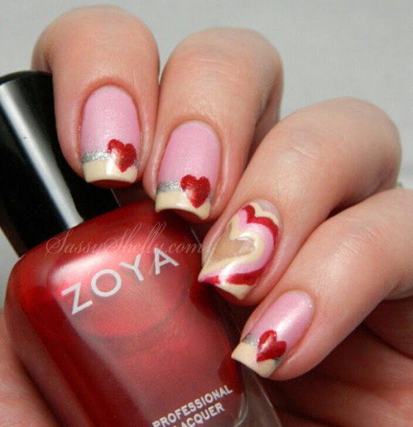 20 Pretty Nail Designs For Valentines Day