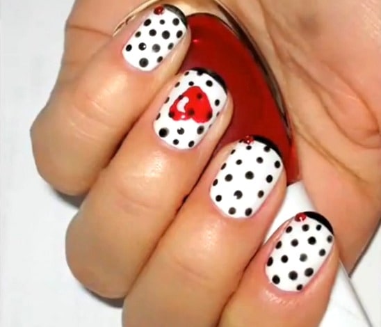 20 Pretty Nail Designs For Valentines Day