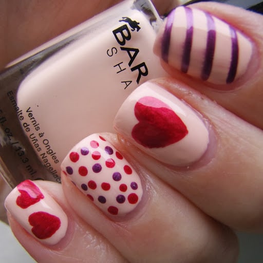 20 Pretty Nail Designs For Valentines Day