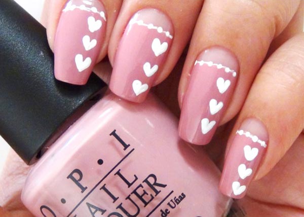 20 Pretty Nail Designs For Valentine's Day - ALL FOR FASHION DESIGN