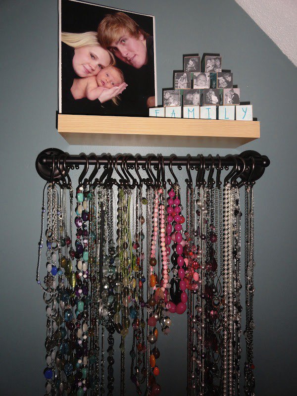 30 Crafty DIY Jewelry Storing Ideas