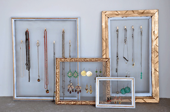 30 Crafty DIY Jewelry Storing Ideas