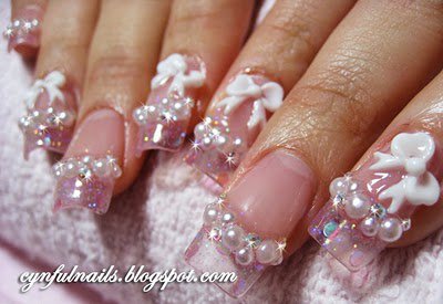 Fancy Nail Art Designs With Ties - ALL FOR FASHION DESIGN