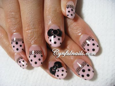 Fancy Nail Art Designs With Ties
