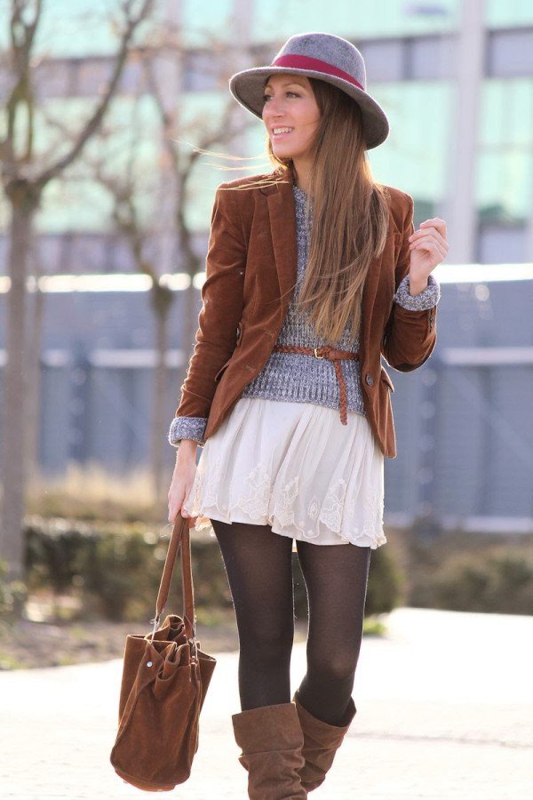 21 Fashionable Casual Combinations With Skirts and Dress For This Season