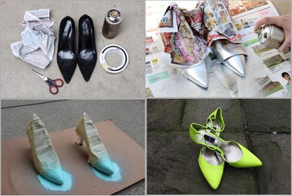 14 Fashionable DIY Heels Ideas