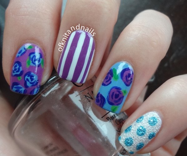 25 Amazing Flower Nail Art Design Ideas