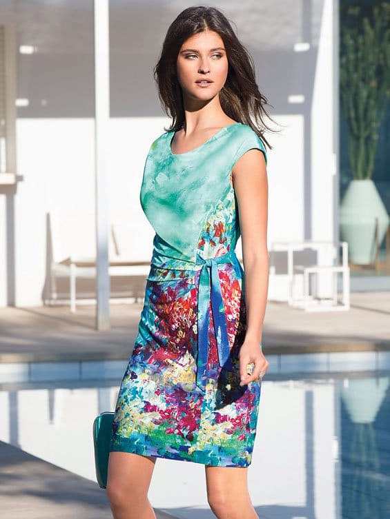 Katarina Ivanovska In Spring Fashion Combinations For Peter Hahn