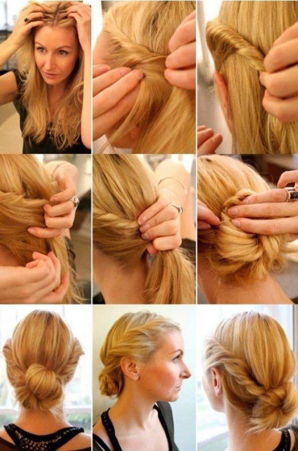 17 Quick And Easy DIY Hairstyle Ideas