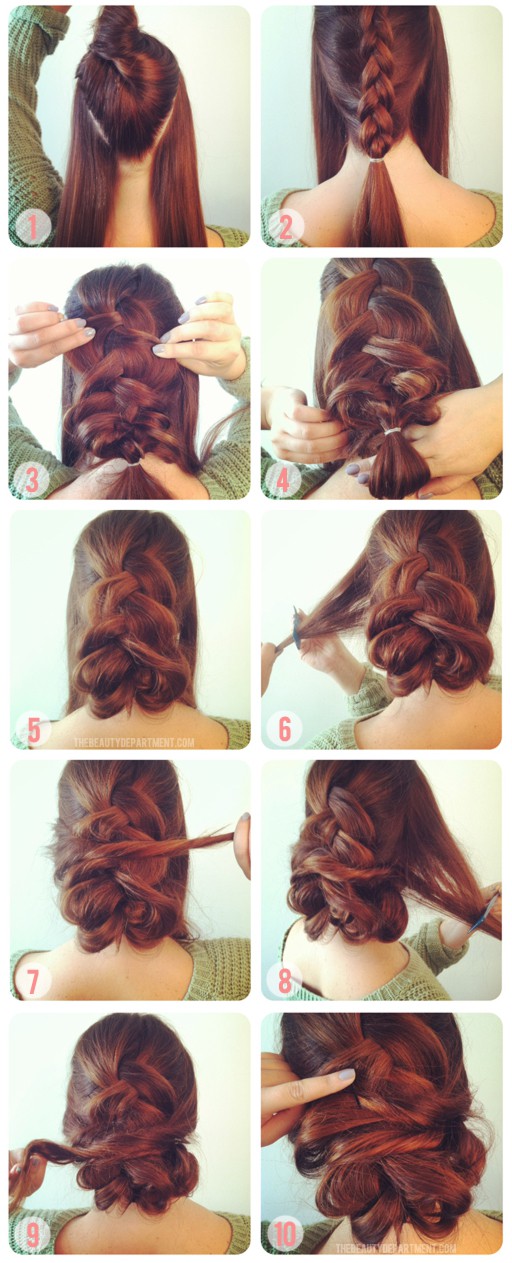 17 Quick And Easy DIY Hairstyle Tutorials