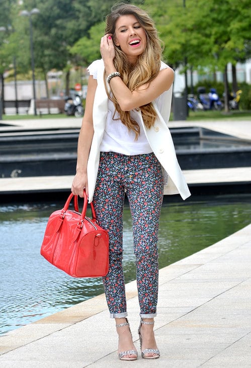 24 Printed Pants To Brighten Up The Spring
