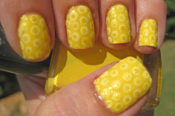 COOL YELLOW ACRYLIC NAIL DESIGN IDEAS - ALL FOR FASHION DESIGN