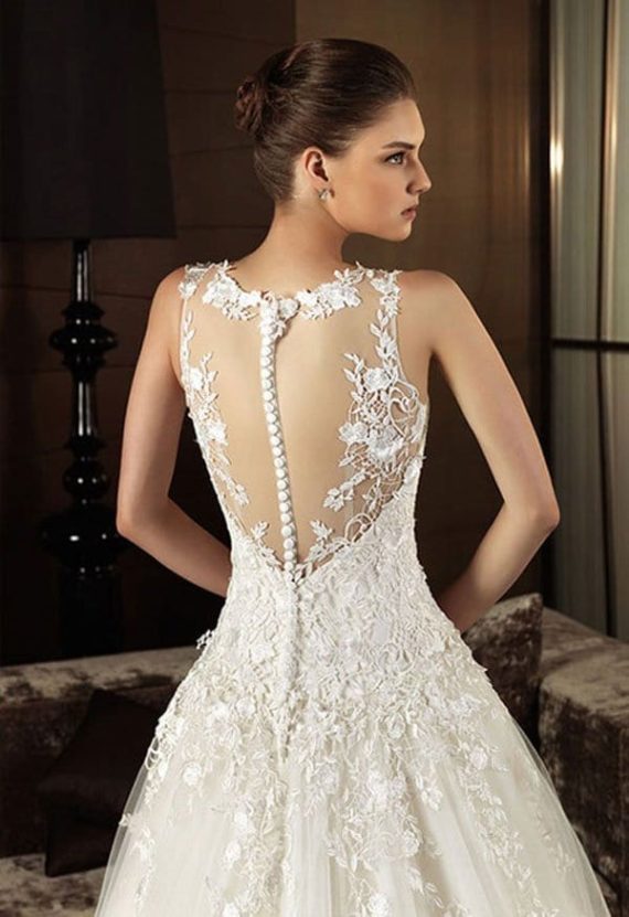 Lace Back Wedding Dresses The Must Have Wedding Dress Of The Year All For Fashion Design 6001