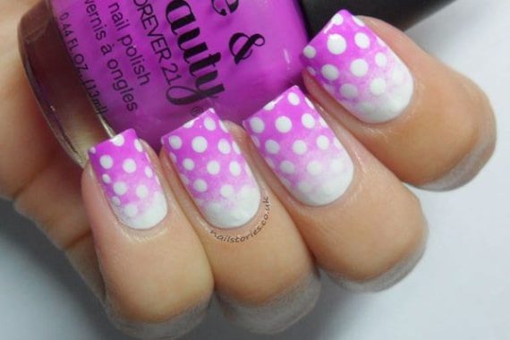 30 Nail Art Ideas With fresh Colours - ALL FOR FASHION DESIGN