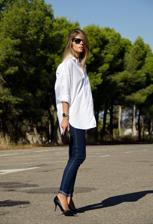 Chic Ways To Style White Shirt