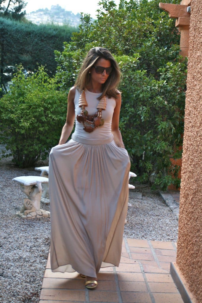 How To Wear Maxi Skirts And Dresses ALL FOR FASHION DESIGN
