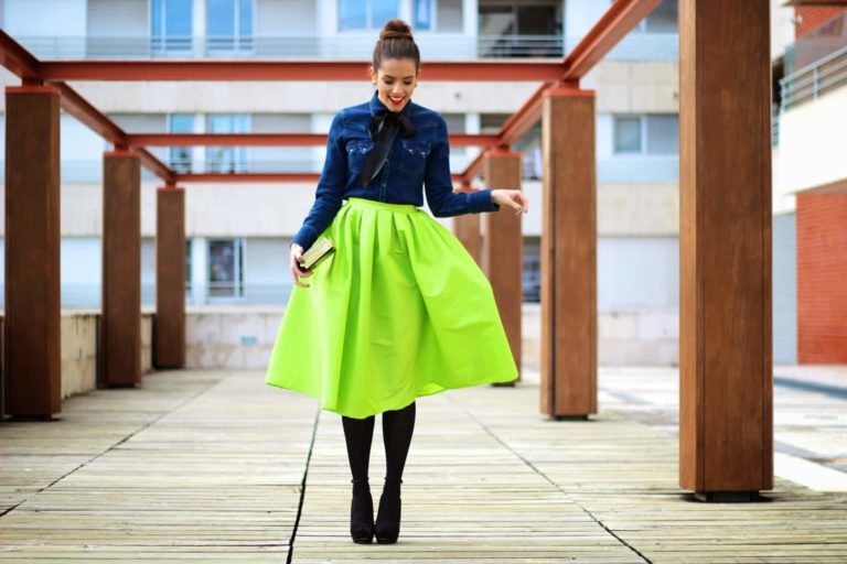 Midi Skirt- New Trend For This Spring - ALL FOR FASHION DESIGN