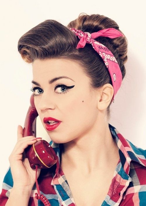 Cute Retro Hairstyles For Fashion Girl