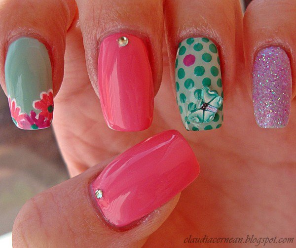 Pink Nails For This Spring/Summer Season