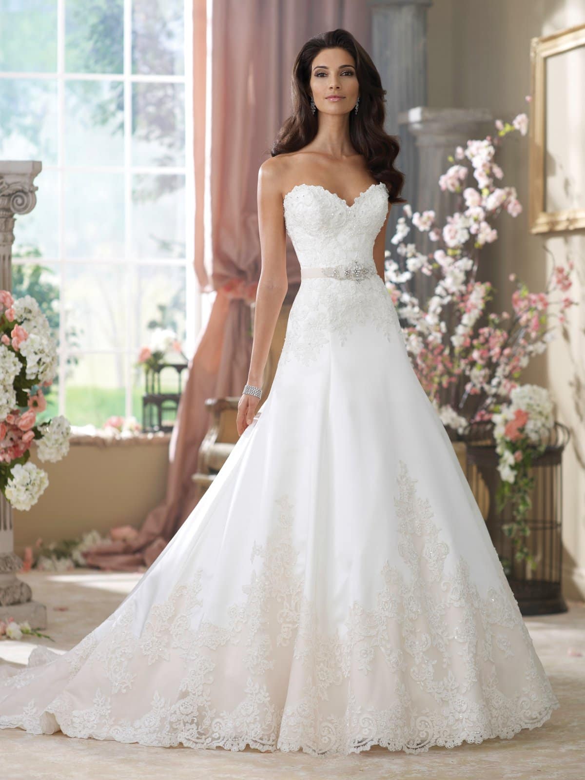 Romantic Wedding Dresses by David Tutera for Mon Cheri