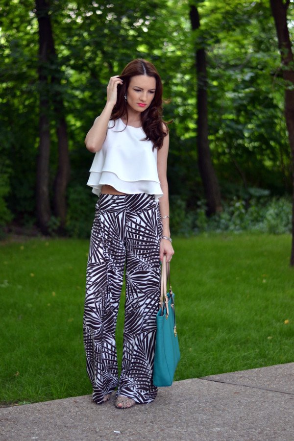 How To Look Chic Wearing Wide Leg  Pants