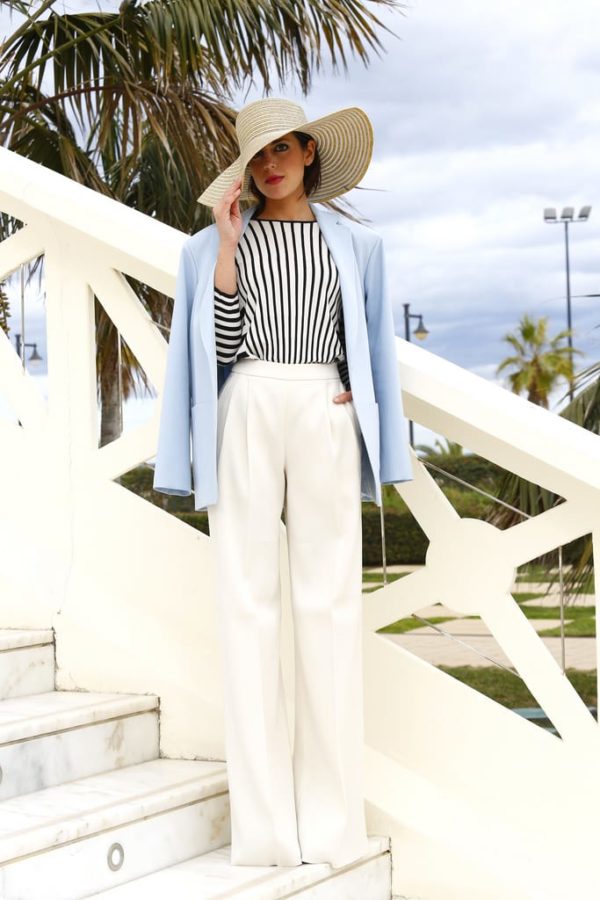 How To Look Chic Wearing Wide Leg  Pants