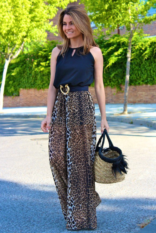 How To Look Chic Wearing Wide Leg  Pants