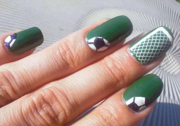 Nail Designs In The Spirit Of World Cup