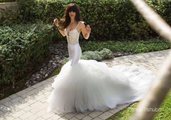 WEDDING DRESSES BY ZAHAVIT TSHUBA SPRING 2015