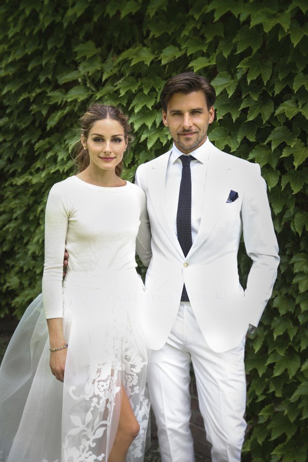 Olivia Palermo and Johannes Huebl  WEDDING DAY