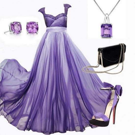 Glamorous And Elegant Combination Of Long Evening Dresses