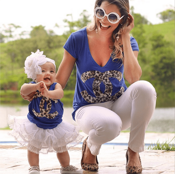 FASHION MOTHERS WITH THEIR LITTLE FASHION PRINCESSES
