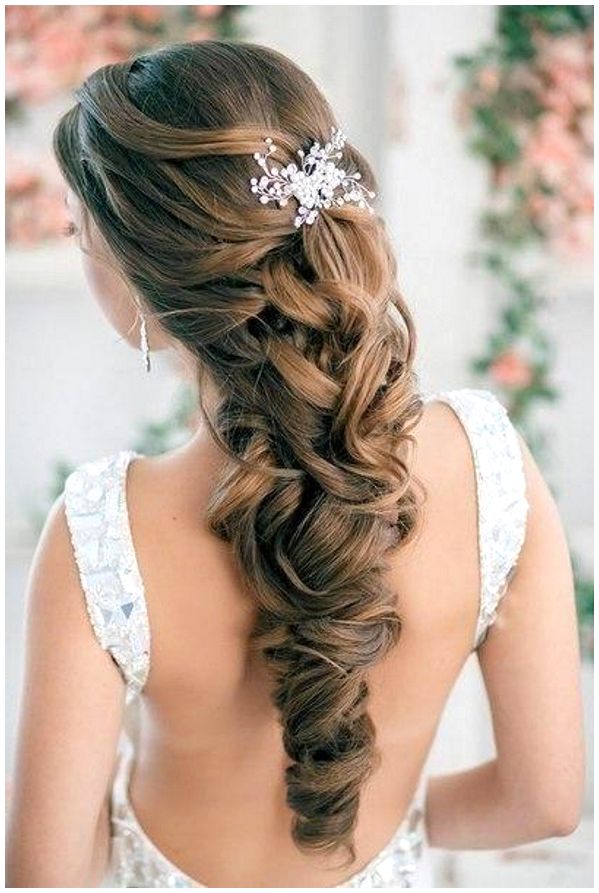 15 BEAUTIFUL WEDDING HAIRSTYLES FOR LONG HAIR - ALL FOR FASHION DESIGN