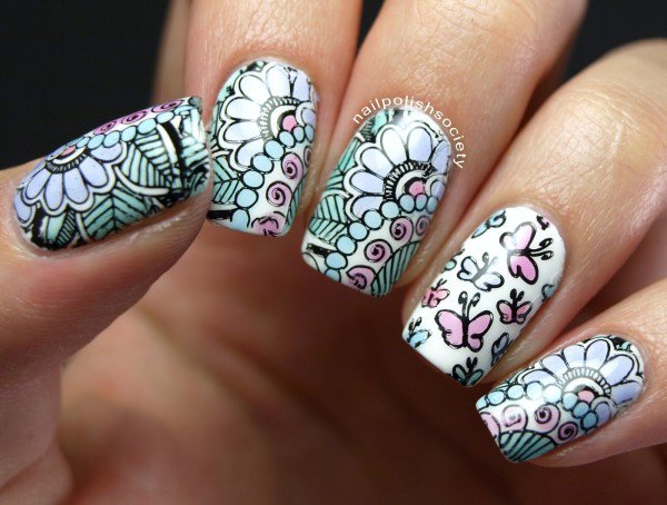 18 SIMPLE AND UNIQUE DESIGNED NAILS