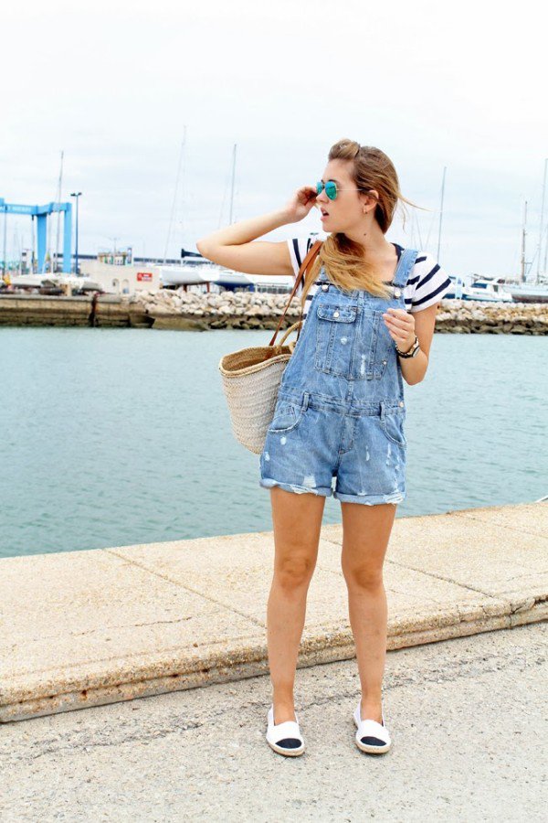 Chic Ways To Style Denim Overalls