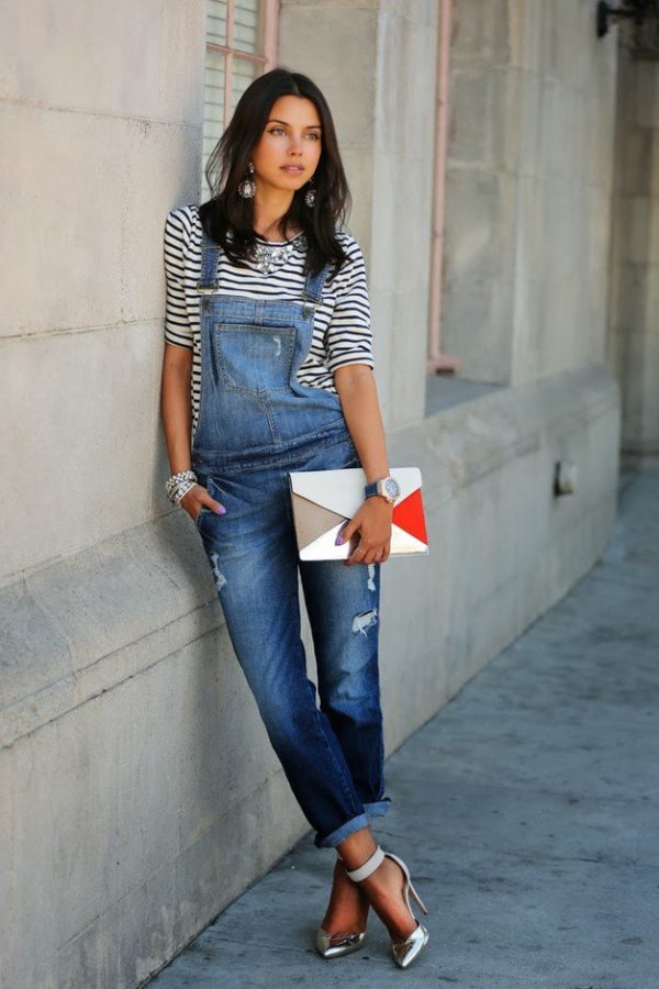 Chic Ways To Style Denim Overalls