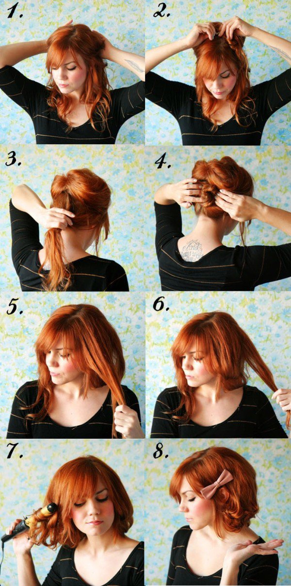 9 Step By Step Beautiful Hairstyles