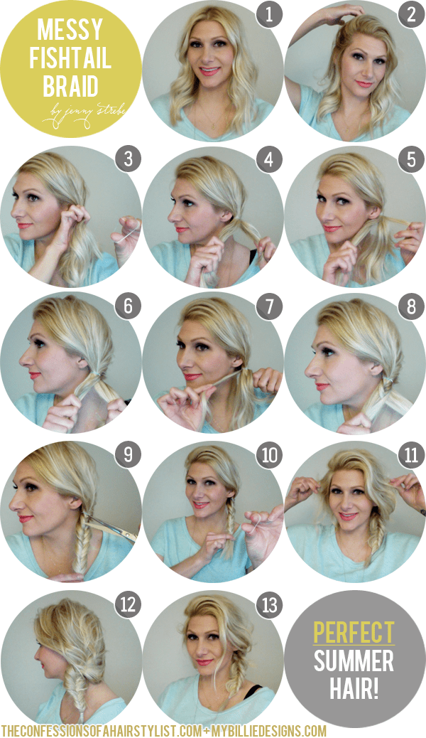 9 Step By Step Beautiful Hairstyles