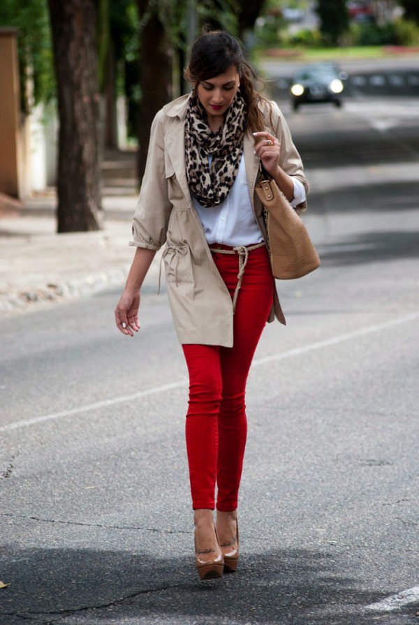 Red Color   Trend This Autumn