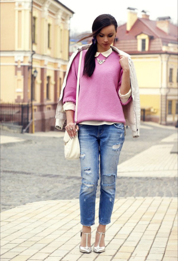 Stylish Pink Sweaters   Trend For This Fall / Winter