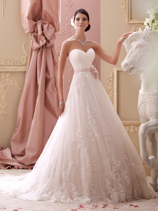 David Tutera for Mon Cheri  Wedding Dress Collection For Spring 2015