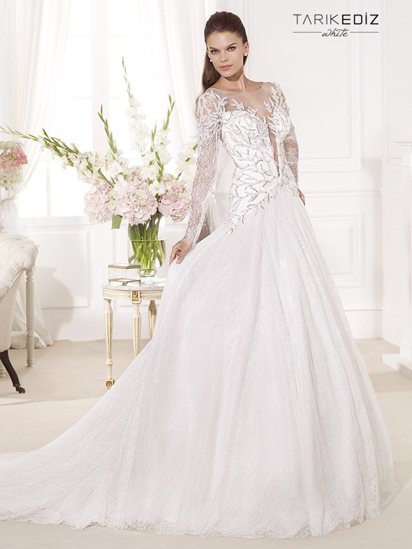 Breathtaking Wedding Dresses Collection White 2014 by Tarik Ediz