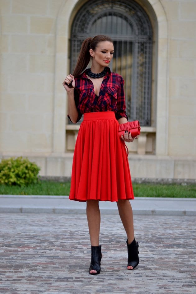 Midi Skirts Most Popular Trend This Fall - ALL FOR FASHION DESIGN
