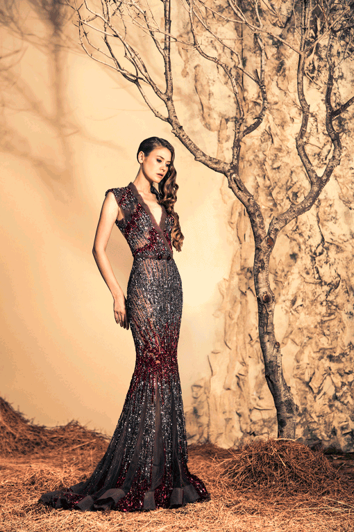 Glamorous Evening Gowns By Ziad Nakad