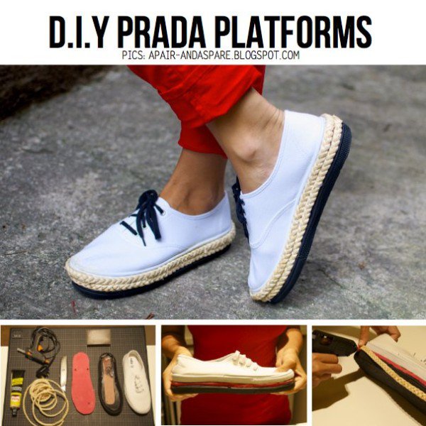 20 DIY Sneakers Makeover Ideas