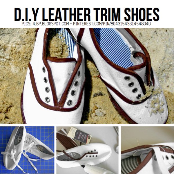 20 DIY Sneakers Makeover Ideas