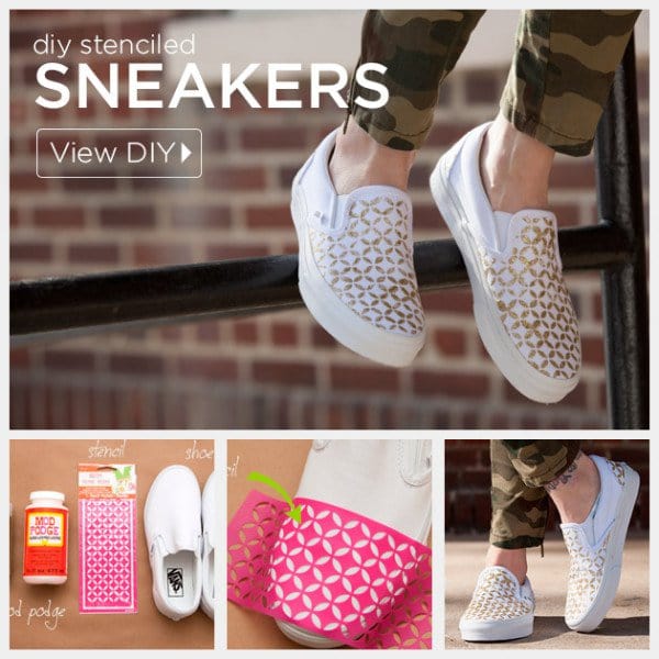 20 DIY Sneakers Makeover Ideas