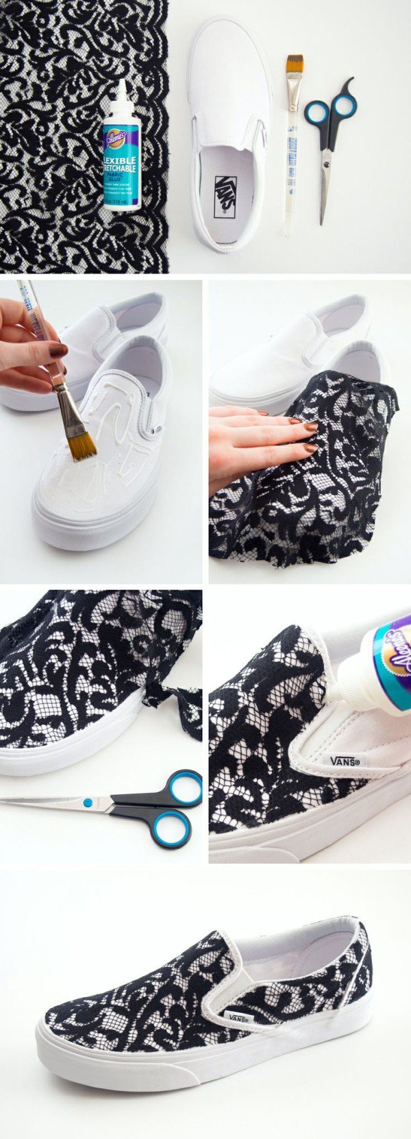 20 DIY Sneakers Makeover Ideas